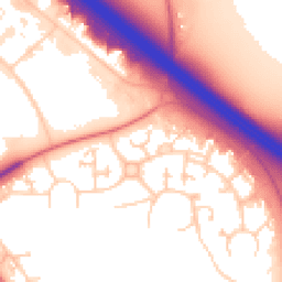 Daytime road noise heatmap for MK15 9HL