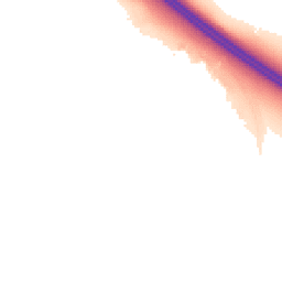 Night-time road noise heatmap for MK15 9JZ