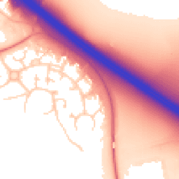 Daytime road noise heatmap for MK15 9LG
