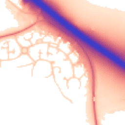 Daytime road noise heatmap for MK15 9LL