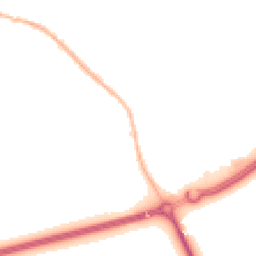 Night-time road noise heatmap for MK16 0AE