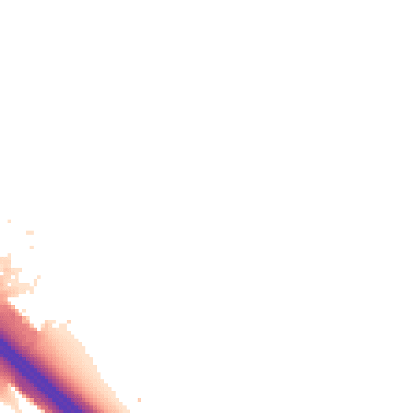 Night-time road noise heatmap for MK16 0AP