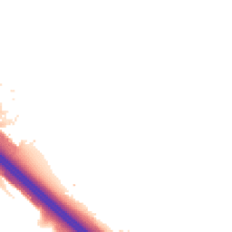 Night-time road noise heatmap for MK16 0BL