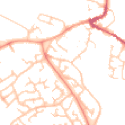 Daytime road noise heatmap for MK16 0BX