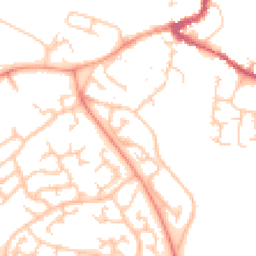 Daytime road noise heatmap for MK16 0DD