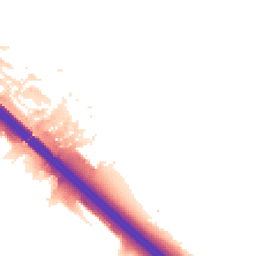 Night-time road noise heatmap for MK16 0DH