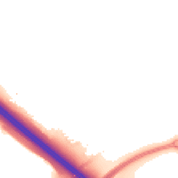 Night-time road noise heatmap for MK16 0EH