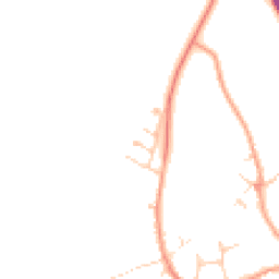 Daytime road noise heatmap for MK16 9FT