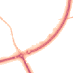 Night-time road noise heatmap for MK16 9FX