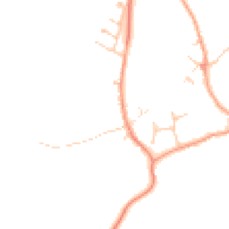 Daytime road noise heatmap for MK16 9PP