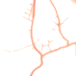 Daytime road noise heatmap for MK16 9PQ