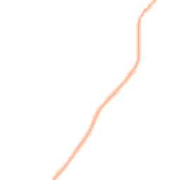 Night-time road noise heatmap for MK18 1BW