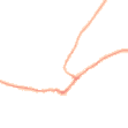 Night-time road noise heatmap for MK18 1JZ