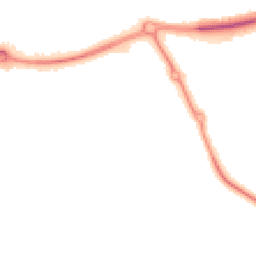 Night-time road noise heatmap for MK18 1SL