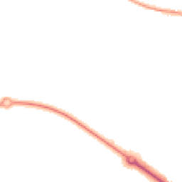 Night-time road noise heatmap for MK18 1YU