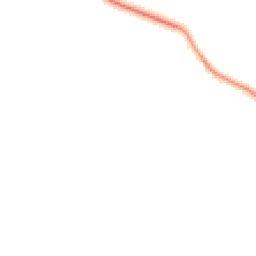 Night-time road noise heatmap for MK18 2AZ