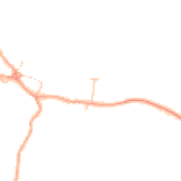 Daytime road noise heatmap for MK18 2DS