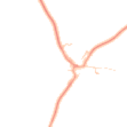Daytime road noise heatmap for MK18 2FY