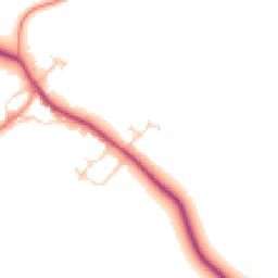 Daytime road noise heatmap for MK18 2GT