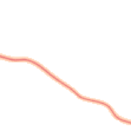 Night-time road noise heatmap for MK18 2JW