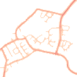 Daytime road noise heatmap for MK18 2PA