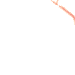 Night-time road noise heatmap for MK18 3FY