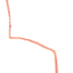Night-time road noise heatmap for MK18 3HT