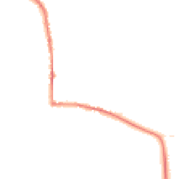 Night-time road noise heatmap for MK18 3HX
