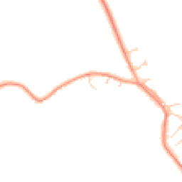 Daytime road noise heatmap for MK18 3PB