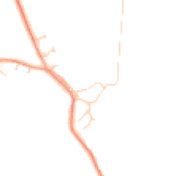Daytime road noise heatmap for MK18 3PE