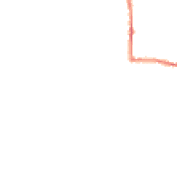 Night-time road noise heatmap for MK18 3SA