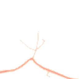 Daytime road noise heatmap for MK18 4EX