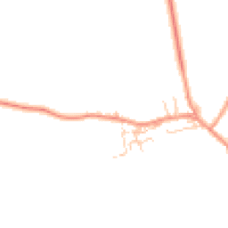 Daytime road noise heatmap for MK18 4FG