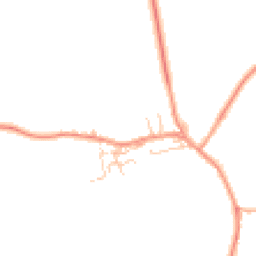 Daytime road noise heatmap for MK18 4HX
