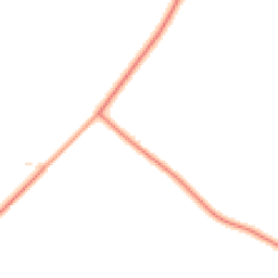 Daytime road noise heatmap for MK18 4JS