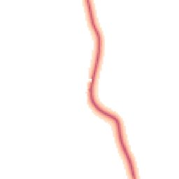 Daytime road noise heatmap for MK18 5AF