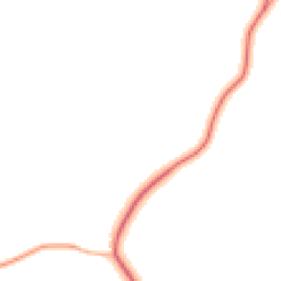 Daytime road noise heatmap for MK18 5AU