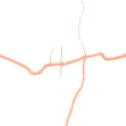 Daytime road noise heatmap for MK18 5BD