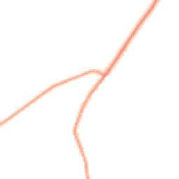 Daytime road noise heatmap for MK18 5DT