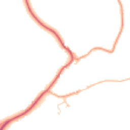 Daytime road noise heatmap for MK18 5HR