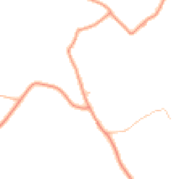 Daytime road noise heatmap for MK18 5NR