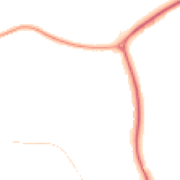Night-time road noise heatmap for MK18 7DA