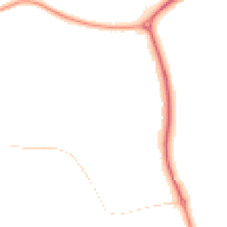 Night-time road noise heatmap for MK18 7HR