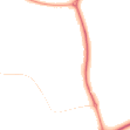Night-time road noise heatmap for MK18 7HZ