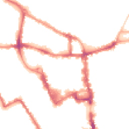 Night-time road noise heatmap for MK40 1AH