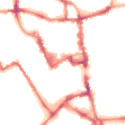 Night-time road noise heatmap for MK40 1AT