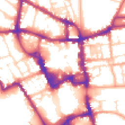 Daytime road noise heatmap for MK40 1PL