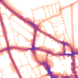 Daytime road noise heatmap for MK40 2SL