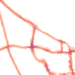 Night-time road noise heatmap for MK40 2SL