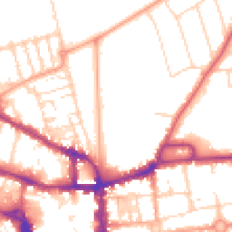 Daytime road noise heatmap for MK40 2TT